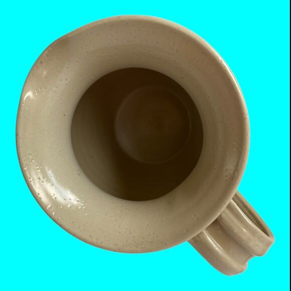 Vintage Casey Pottery Pitcher Marshall Texas USA Wreath Heart Pattern - Picture 10 of 10